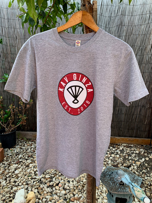KAV GINZA Logo Grey Tee (UNISEX)
