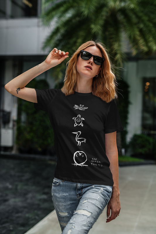 Animals Black Tee