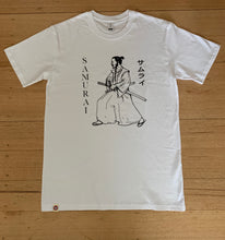 Load image into Gallery viewer, Samurai White Tee